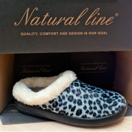 Zapatilla Comfort-Soft Zueco de Gel Mujer Leopardo